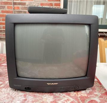 Sharp 37DT-25S televisie met afstandsbediening beschikbaar voor biedingen