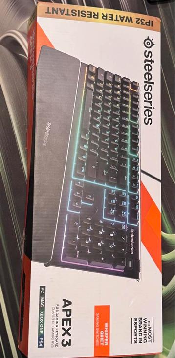 SteelSeries Apex 3 Gaming Toetsenbord beschikbaar voor biedingen