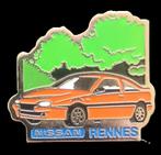 Nissan Rennes pin, Verzamelen, Speldjes, Pins en Buttons, Verzenden, Nieuw, Transport, Speldje of Pin
