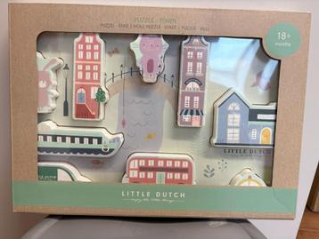 Little Dutch Houten Puzzel Stad beschikbaar voor biedingen