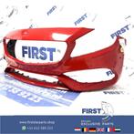 Mercedes A KLASSE BUMPER W176 AMG FACELIFT VOORBUMPER ROOD M, Gebruikt, Voor, Mercedes-Benz, Ophalen of Verzenden