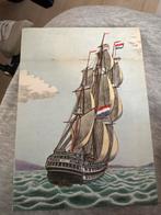 Oude ansichtkaart: Nederlands linieschip 'Johan de Witt', Verzamelen, Ansichtkaarten | Buitenland, Ophalen of Verzenden, 1980 tot heden