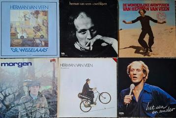 Lp's partij van 6 maal Herman van Veen  beschikbaar voor biedingen