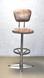 2 Vintage Industriele Architecten stoelen, Ophalen, Gebruikt, Grijs, Bureaustoel