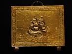 Tijdschriftenhouder krantenhouder lektuurbak met schip, Ophalen of Verzenden