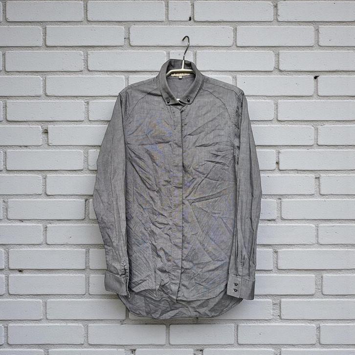 Josh V Blouse Maat S Grijs Claire Black Overhemd, Kleding | Dames, Blouses en Tunieken, Zo goed als nieuw, Maat 36 (S), Grijs