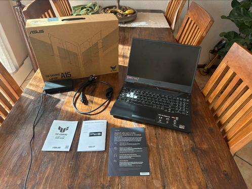 Asus Tuf Gaming A15 (met nog 1,5 jaar garantie), Computers en Software, Windows Laptops, Zo goed als nieuw, 15 inch, 4 Ghz of meer