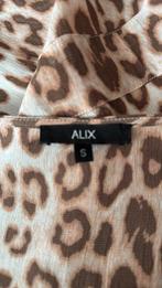 Alix the label jurk maat 36 panter print, Overige kleuren, Ophalen of Verzenden, Zo goed als nieuw, Maat 36 (S)