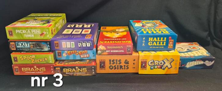 12 stuks diverse 999 kaartspellen ---> check de lijst nr 3, Hobby en Vrije tijd, Gezelschapsspellen | Kaartspellen, Gebruikt, Ophalen of Verzenden