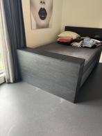 TV lift in voeteinde kast, Huis en Inrichting, Ophalen, 100 tot 150 cm, Eikenhout, Modern donker hout