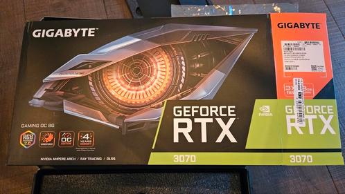 Gigabyte Geforce RTX 3070 Gaming OC 8gb, Computers en Software, Videokaarten, Gebruikt, Nvidia, PCI-Express 4.0, GDDR6, Ophalen of Verzenden