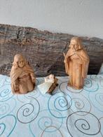 Kerstgroep hout maria,Jozef,Jezus, Diversen, Kerst, Ophalen, Zo goed als nieuw