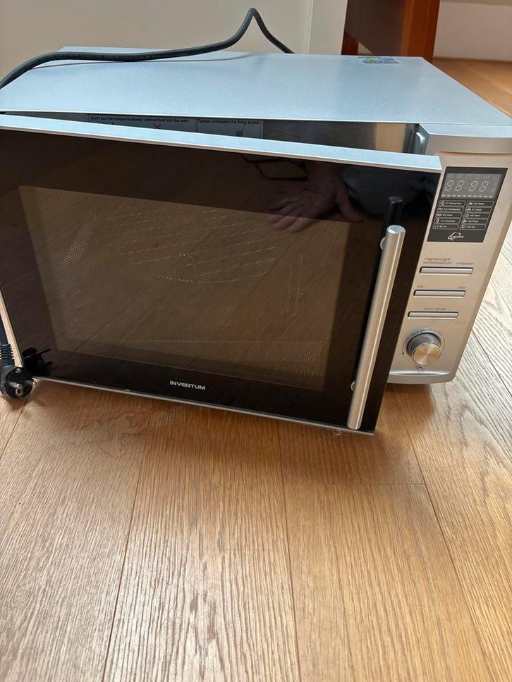 Inventum Combimagnetron MN325CS - Zo goed als nieuw, Witgoed en Apparatuur, Magnetrons, Zo goed als nieuw, Vrijstaand, Combimagnetron