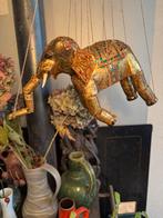 Gouden Olifant Marionet,Burma,Mandalay, Ophalen of Verzenden, Nieuw