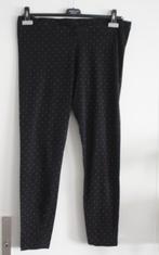 zwarte legging met witte stippen maat l, Ophalen of Verzenden, Gedragen, Zwart, Legging