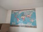Wereld kaart Michelin wereldkaart 143x100cm, Gelezen, Ophalen of Verzenden, Landkaart, Wereld