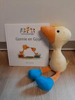 Gonnie en gijsje Gijsje knuffel + boek morenso, Kinderen en Baby's, Speelgoed | Knuffels en Pluche, Ophalen of Verzenden