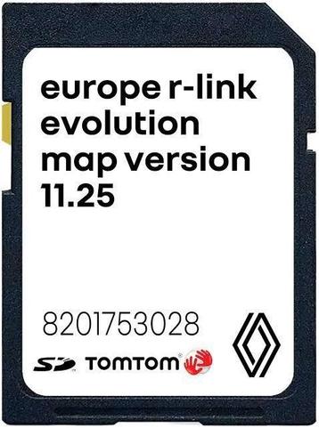 ACTIE! Renault R-Link 11.25 Europa 2025 SD KAART beschikbaar voor biedingen
