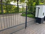 Hekwerk met poort, Ophalen, Staal, 150 tot 200 cm, Zo goed als nieuw