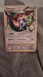 Rayquaza C Lv.X - Gebruikte Pokémonkaart, Ophalen of Verzenden, Gebruikt, Losse kaart