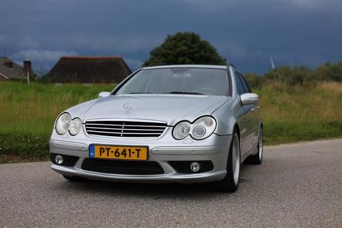 Mercedes-Benz C-Klasse 5.4 C55 AMG Combi Nieuwe Apk!!, Auto's, Mercedes-Benz, Particulier, C-Klasse, ABS, Adaptieve lichten, Airbags