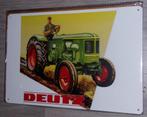 Metalen Wandbord Deutz - Nieuw, Ophalen of Verzenden, Nieuw, Reclamebord