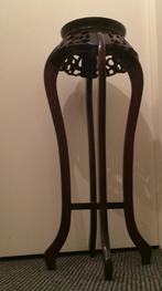 Prachtig hoog Rosewood Plantentafeltje Pedestal, Antiek en Kunst, Ophalen of Verzenden