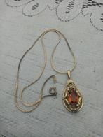 Oude hanger, Verzenden, Overige materialen, Hanger, Met edelsteen