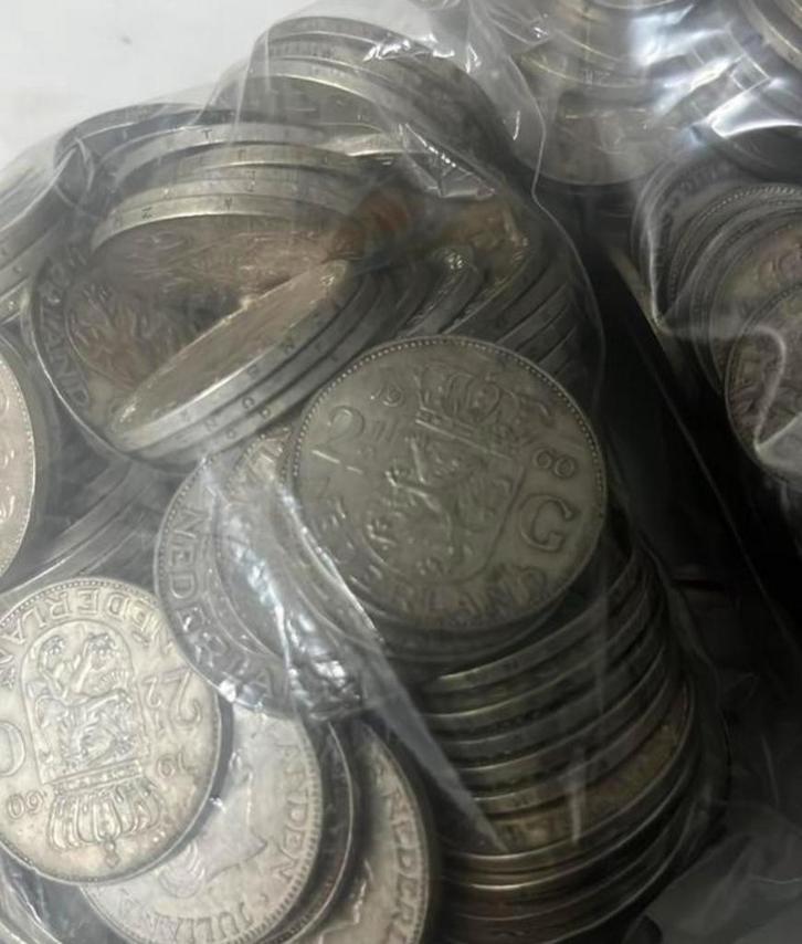 2 KILO NETTO zilver juliana guldens, Postzegels en Munten, Munten | Nederland, 2½ gulden, Koningin Juliana, Zilver, Ophalen of Verzenden