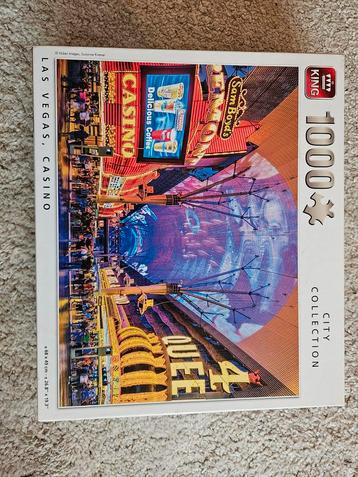 King Las Vegas Casino 1000 Stukjes Puzzel beschikbaar voor biedingen