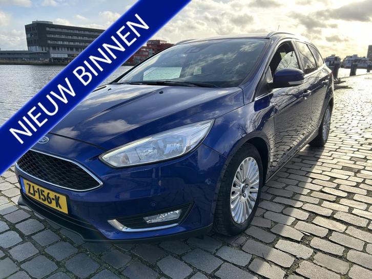 Ford FOCUS Wagon 1.0 Titanium navi/camera airco/ecc apk, Auto's, Ford, Bedrijf, Te koop, Focus, ABS, Achteruitrijcamera, Airbags