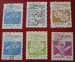 Nicaragua - 6x Bloemen - 1985, Verzenden, Gestempeld, Midden-Amerika
