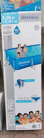 Bestway zwembad 3.00 X 2.01 X 0.66 Met pomp, Minder dan 80 cm, Ophalen of Verzenden, Zo goed als nieuw, 200 tot 400 cm