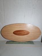 Ovale Tafel L250x120 met RVS Poten, Ophalen, 100 tot 150 cm, 200 cm of meer, Zo goed als nieuw