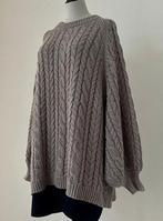 Mr. MITTENS  by Pauw S/ OS twv 625,- lange trui cable knit, Nieuw, Ophalen of Verzenden, Maat 36 (S), Grijs