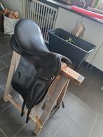 Lederen rijzadel zadel 18 inch, Dieren en Toebehoren, Ophalen of Verzenden