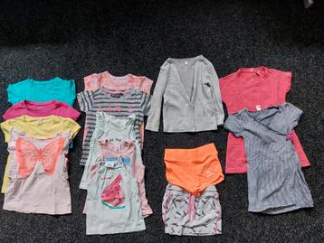 Kledingpakket meisje maat 98-104 zomer beschikbaar voor biedingen
