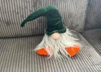 nieuw Leuke heftst kerst gnoom kabouter groen grijs oranje, Ophalen of Verzenden, Nieuw