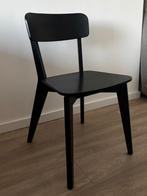 Ikea Lisabo stoelen 4 stuks voor 125,- vaste prijs, Ophalen, Zo goed als nieuw, Zwart, Vier