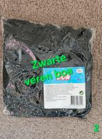 Veren boa, boa, zwarte boa, carnaval, festival boa,, Ophalen of Verzenden, Nieuw, Carnaval, Accessoires