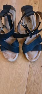 Gabor zwarte sandalen schoenen sleehak open teen 6,5 = 39.5, Kleding | Dames, Schoenen, Zwart, Gabor, Gedragen, Sandalen of Muiltjes