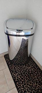Sensor prullenbak, Huis en Inrichting, Woonaccessoires | Prullenbakken, 50 tot 75 cm, 40 liter of meer, Ophalen of Verzenden, Zo goed als nieuw
