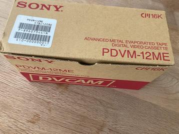 6x Sony DVCAM 12ME Tapes - Nieuw in Doos beschikbaar voor biedingen