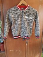 Zara: panterprint Bomberjack, Vest of Trui - Maat 128, Gebruikt, Meisje, Ophalen of Verzenden, Zara