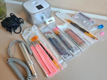 Complete Elektrische Nagelfrees Set – Zo Goed Als Nieuw beschikbaar voor biedingen