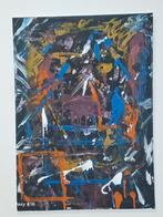 Abstracte Kunstwerken - Twee Schilderijen, Ophalen of Verzenden