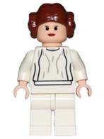 Lego Star Wars Princess Leia Light nougat sw0175b, Ophalen of Verzenden, Zo goed als nieuw, Losse stenen, Lego