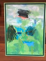 Abstracte schilderijen acryl paletmes, Ophalen