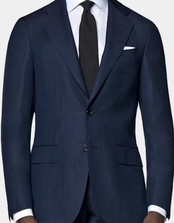 Suitsupply Washington –Maat 48, Navy, side adjusters beschikbaar voor biedingen