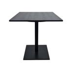Complete horeca tafels, bistro melamine tafel zwart.  849, Huis en Inrichting, Tafels | Eettafels, 50 tot 100 cm, Nieuw, Rond